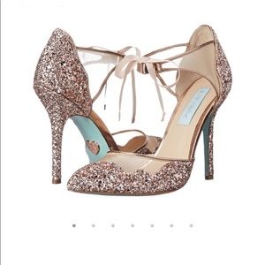 Blue by Betsey Johnson Stela Heel